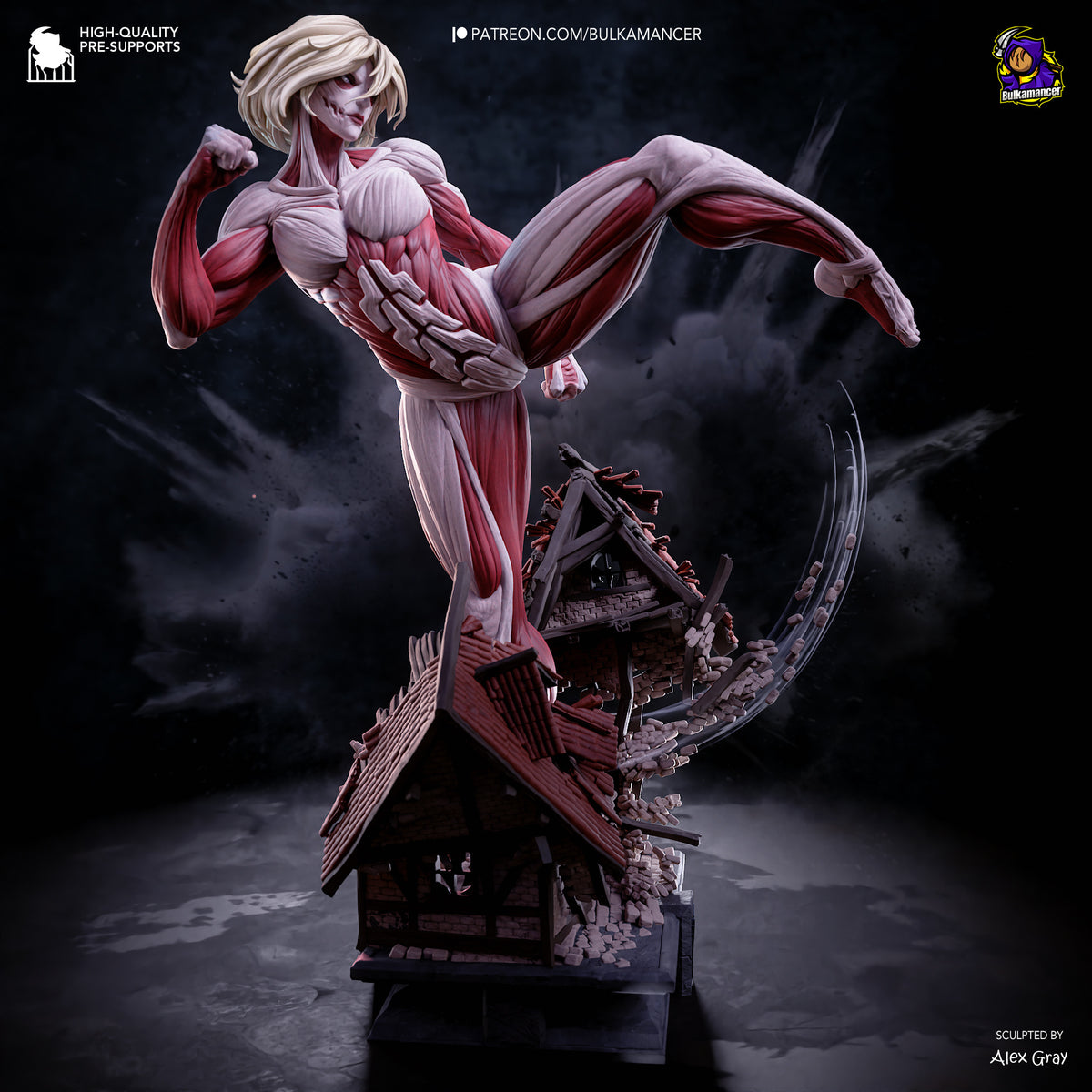 Blonde Giantess | Handcrafted Figure