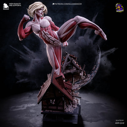 Blonde Giantess | Handcrafted Figure