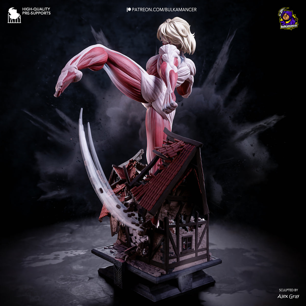 Blonde Giantess | Handcrafted Figure