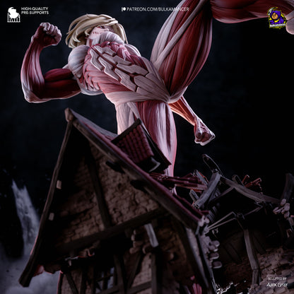 Blonde Giantess | Handcrafted Figure