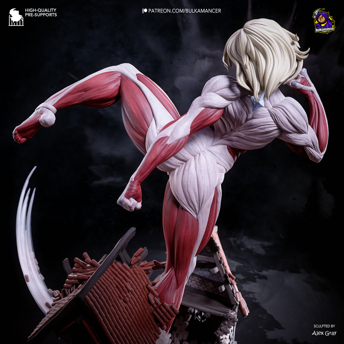 Blonde Giantess | Handcrafted Figure