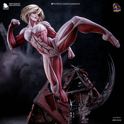 Blonde Giantess | Handcrafted Figure