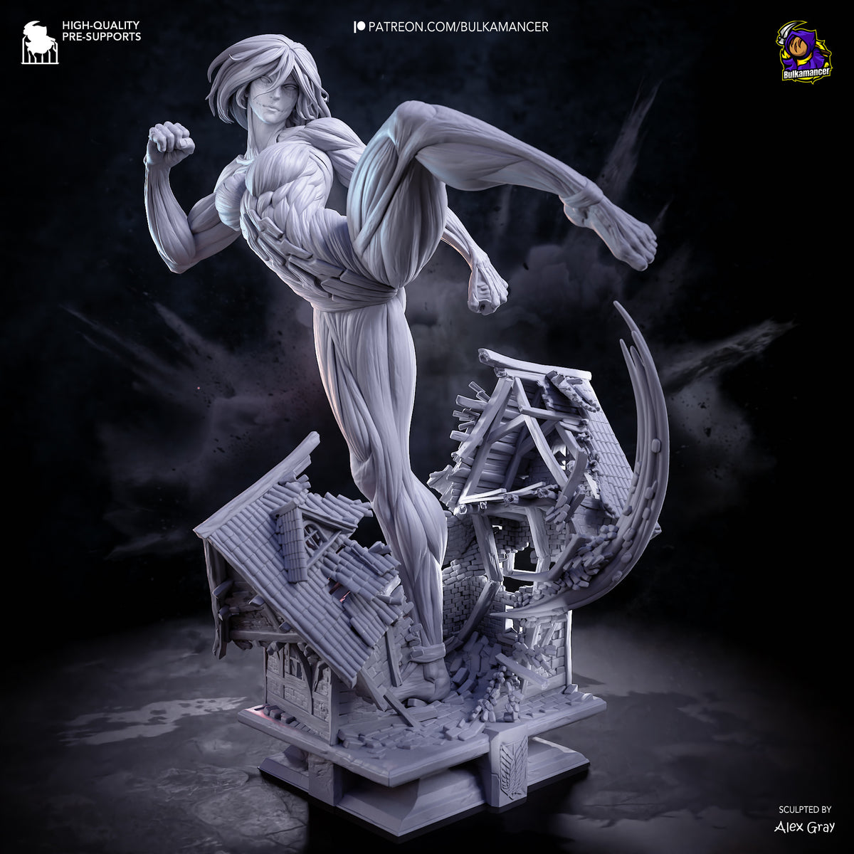 Blonde Giantess | Handcrafted Figure