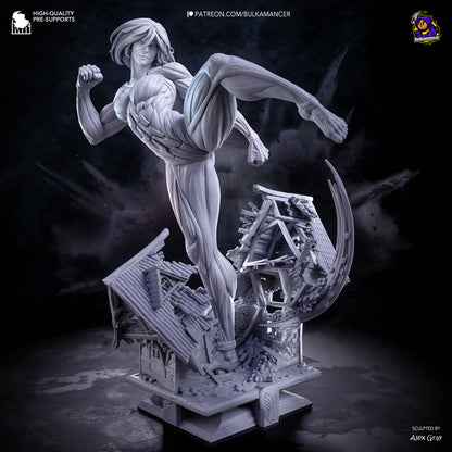 Blonde Giantess | Handcrafted Figure