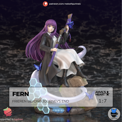 Apprentice Mage Girl | Handcrafted Figure