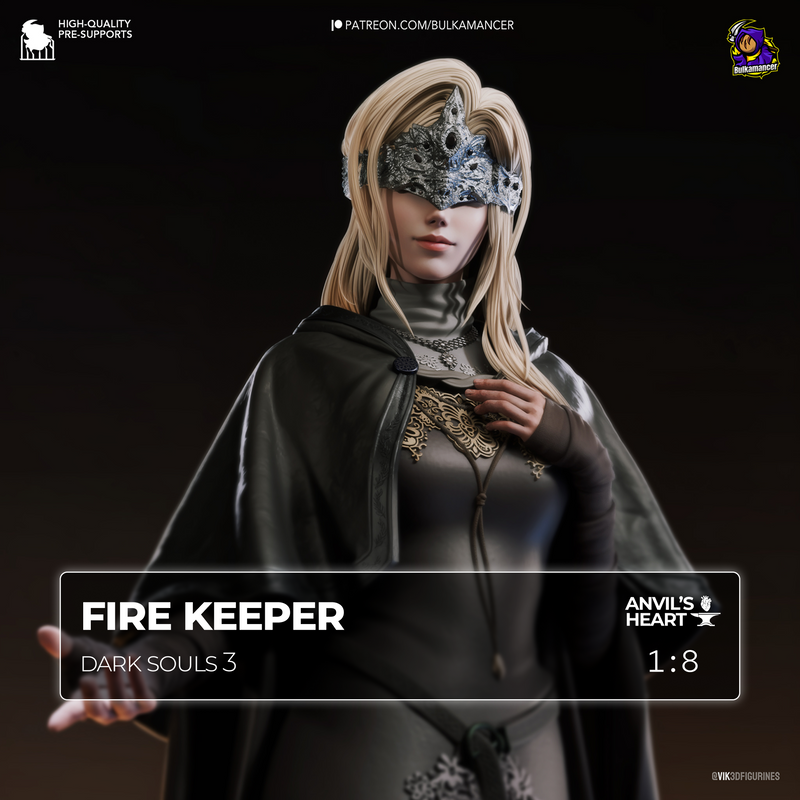 Fire Keeper | Dark Souls 3 | Handcrafted Figure