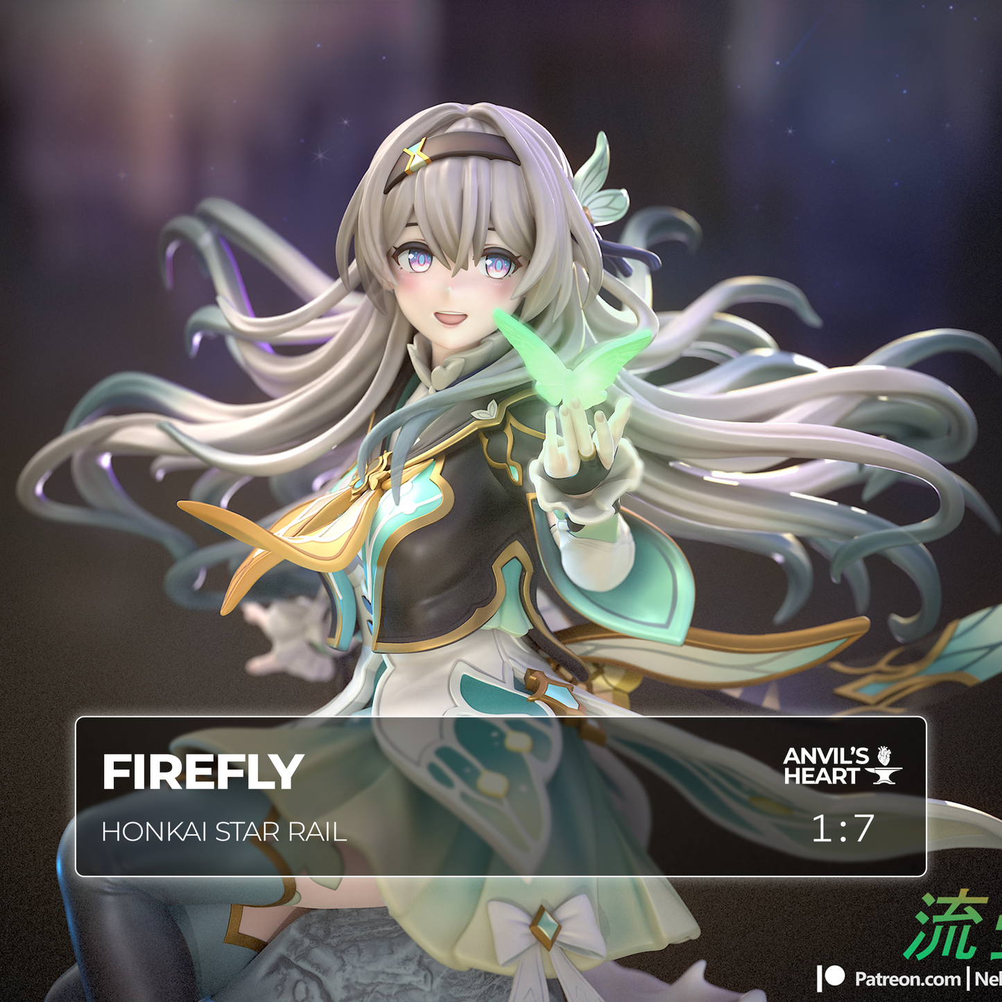 Firefly | Honkai Star Rail | Handcrafted Figure