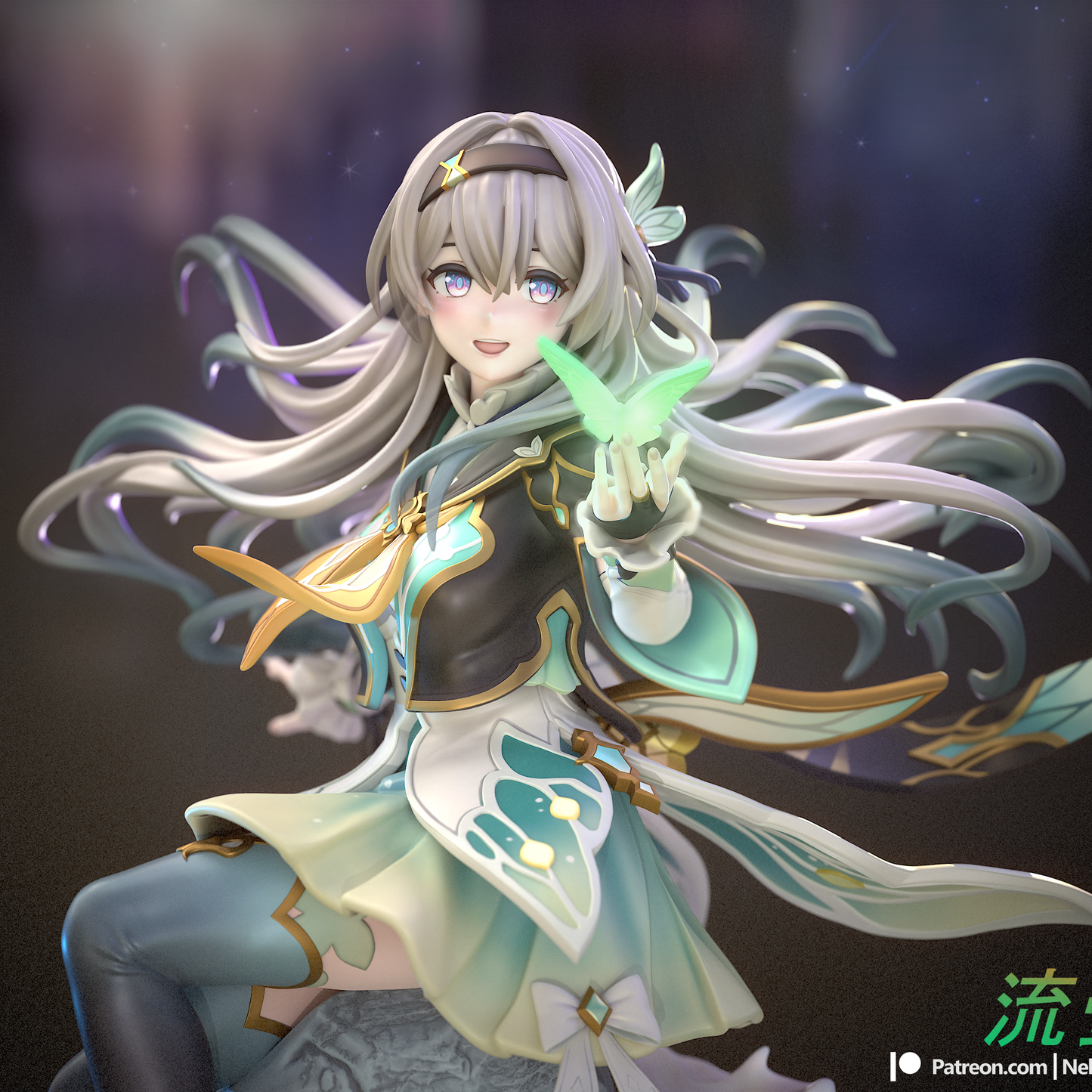 Firefly | Honkai Star Rail | Handcrafted Figure