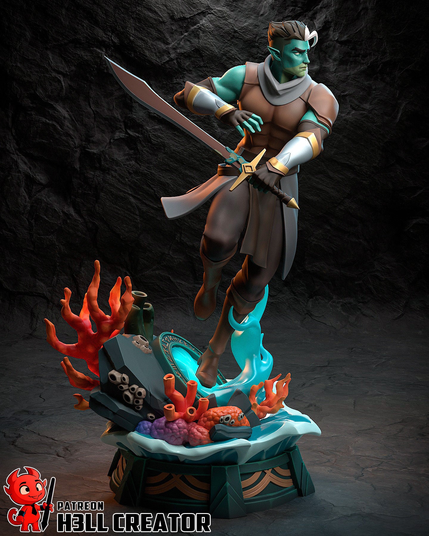 Fjord | The Mighty Nein | Handcrafted Figure