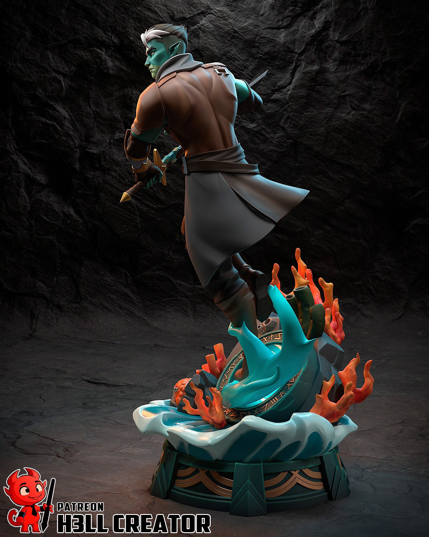 Fjord | The Mighty Nein | Handcrafted Figure