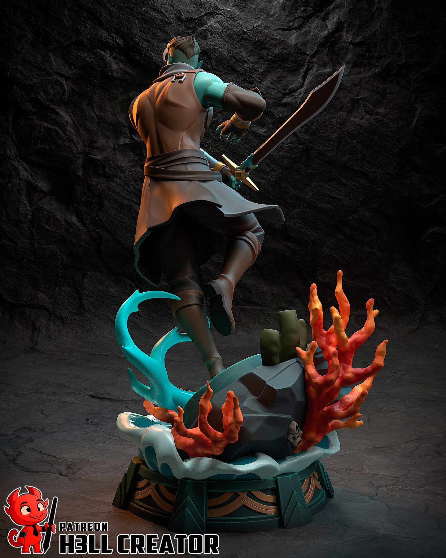 Fjord | The Mighty Nein | Handcrafted Figure