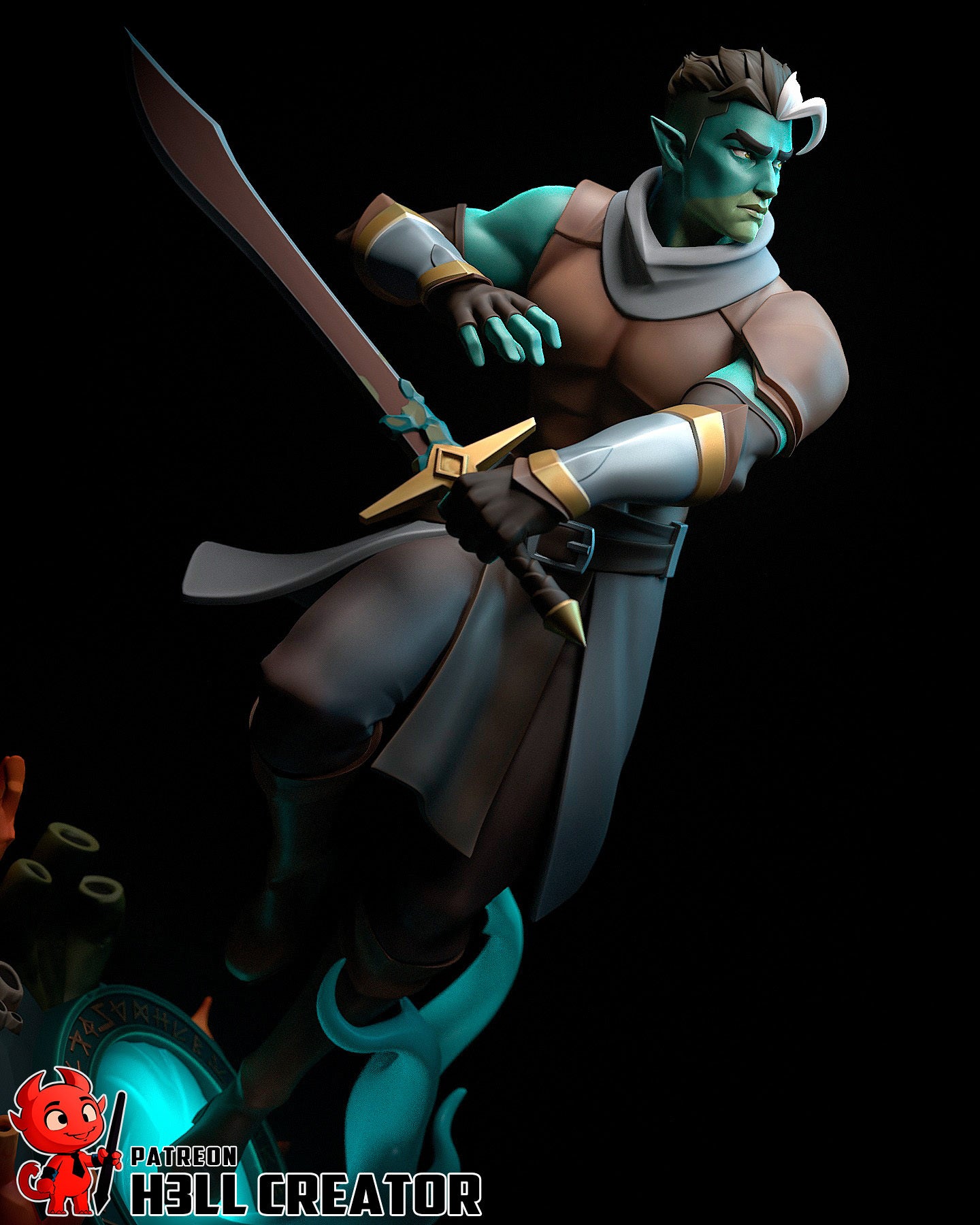 Fjord | The Mighty Nein | Handcrafted Figure