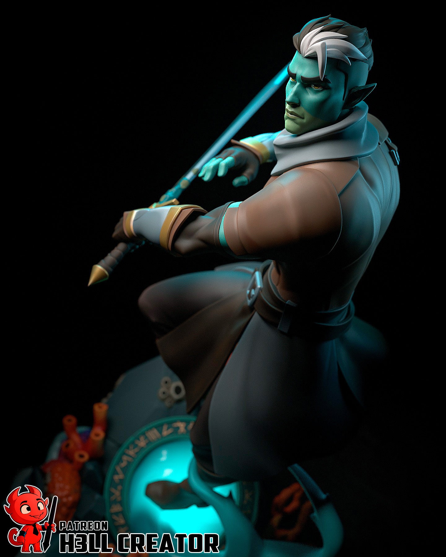 Fjord | The Mighty Nein | Handcrafted Figure