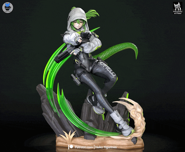 Fluorite | Arknights: Endfield | Handcrafted Figure