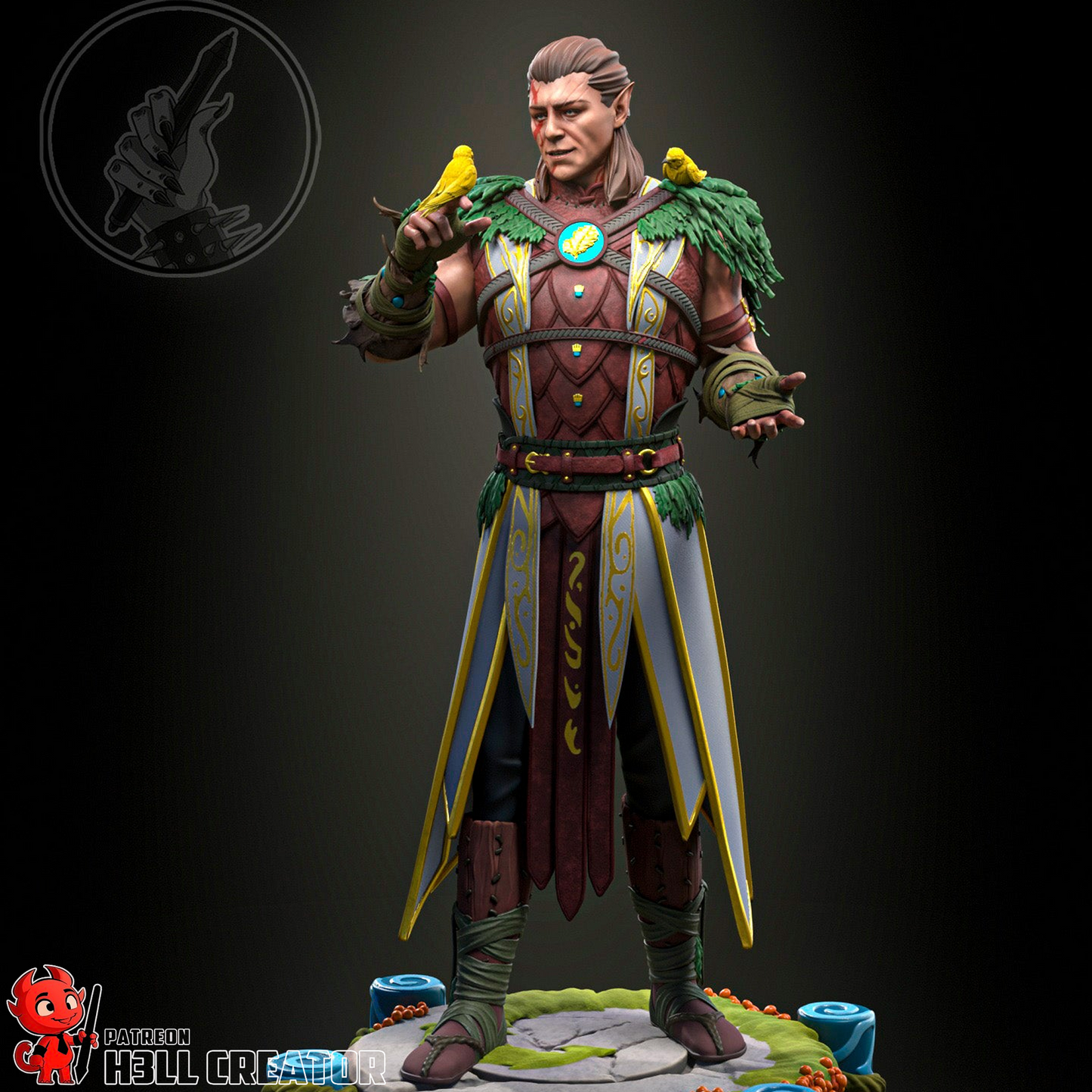Archdruid Guardian | Handcrafted Figure