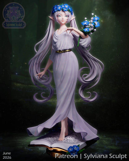 Ancient Elf Mage | Handcrafted Figure