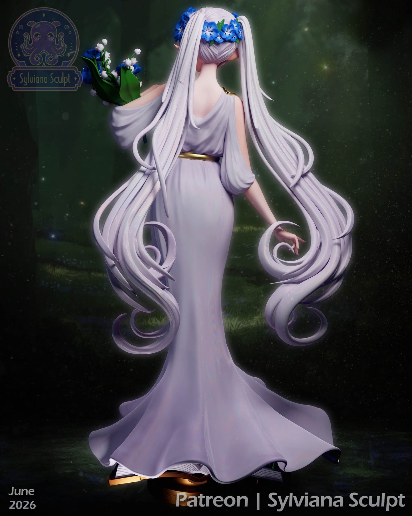 Ancient Elf Mage | Handcrafted Figure