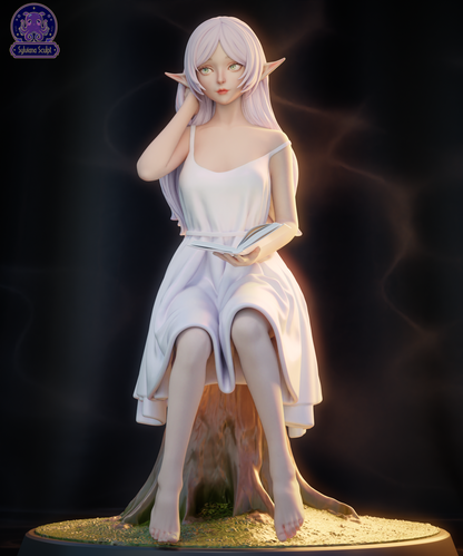 Ancient Elf Mage | Handcrafted Figure