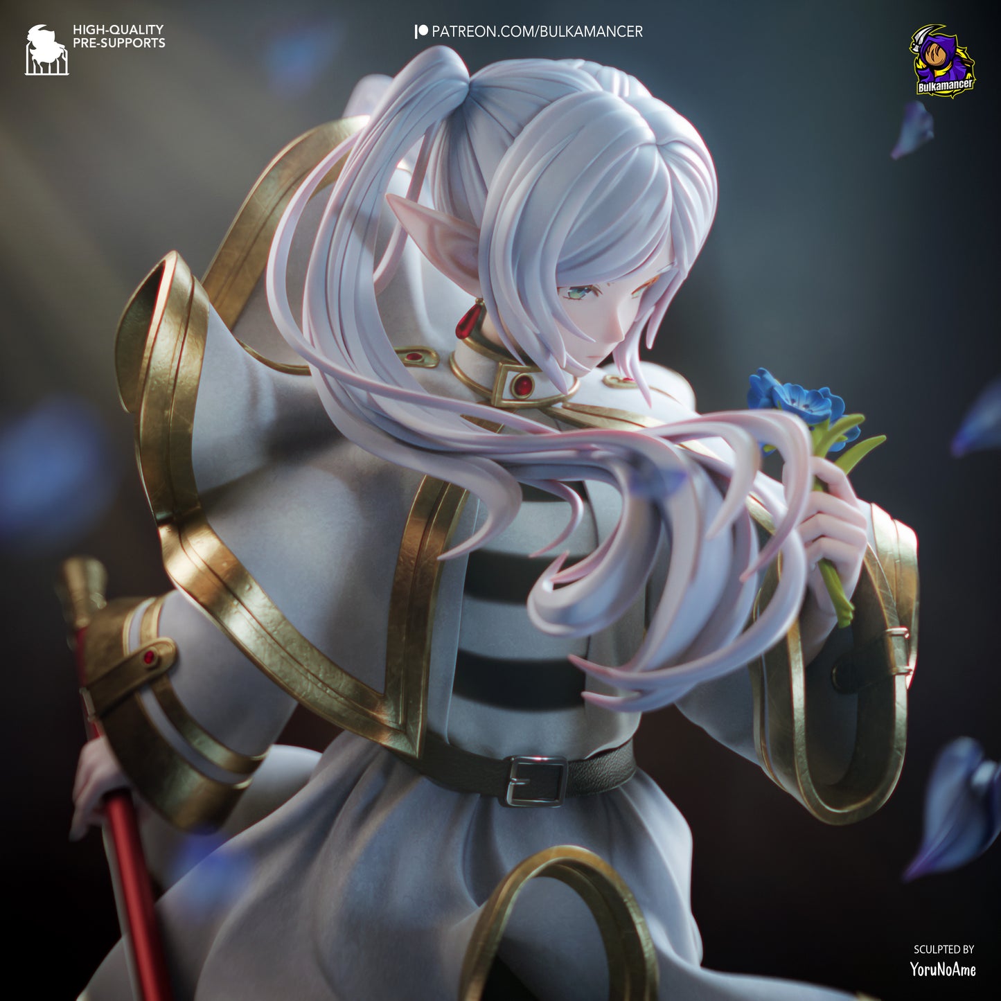 Ancient Elf Mage | Handcrafted Figure