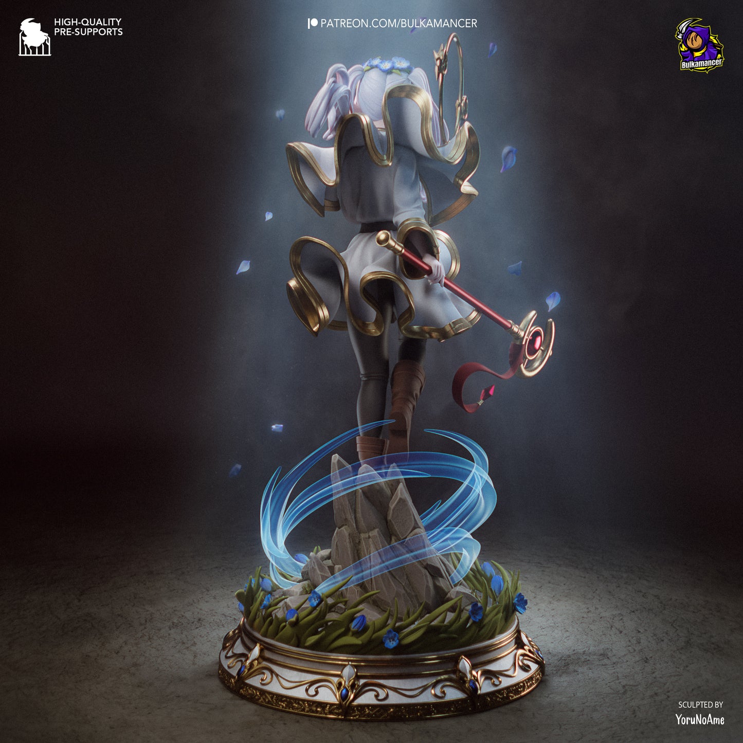 Ancient Elf Mage | Handcrafted Figure