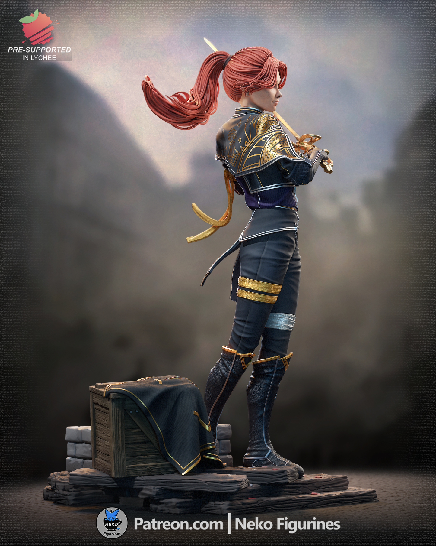 Maelle | Expedition 33 | Handcrafted Figure