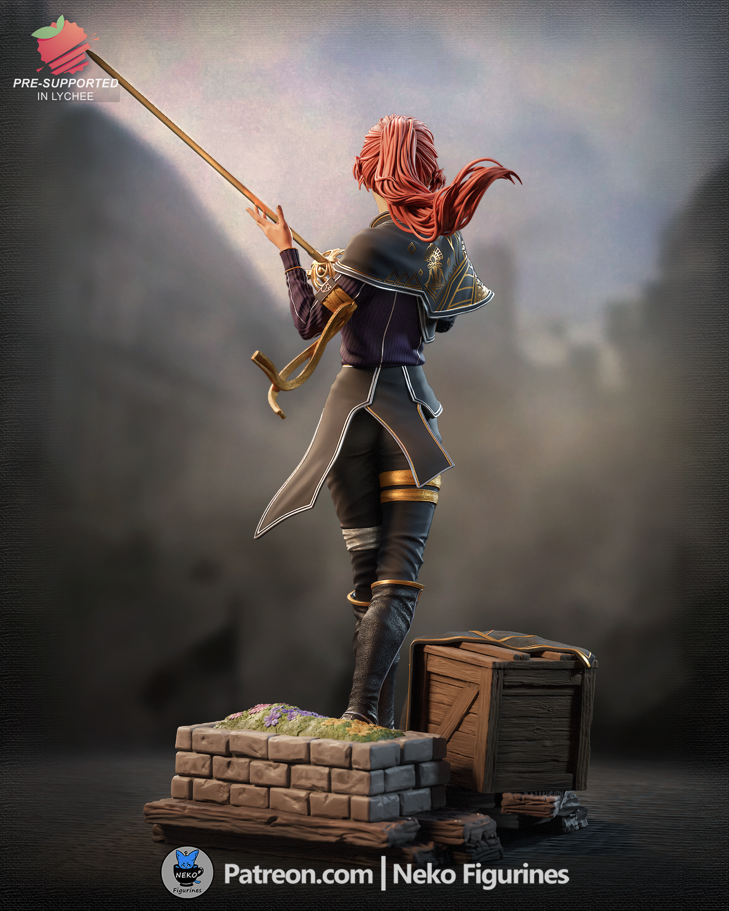 Maelle | Expedition 33 | Handcrafted Figure