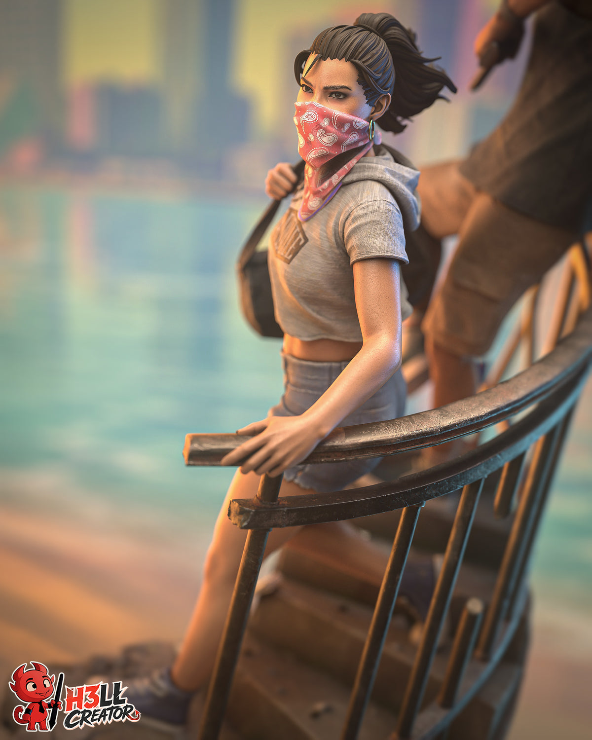 Outlaw Couple | Handcrafted Figure