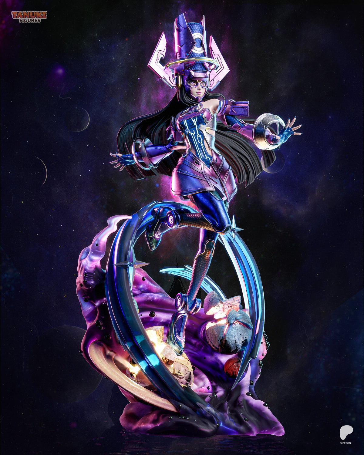 Cosmic Herald | Handcrafted Figure