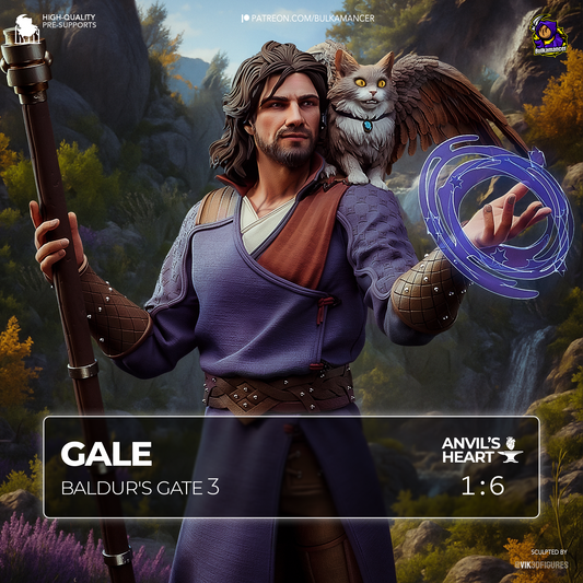 Gale | Baldur's Gate 3 | Handcrafted Figure