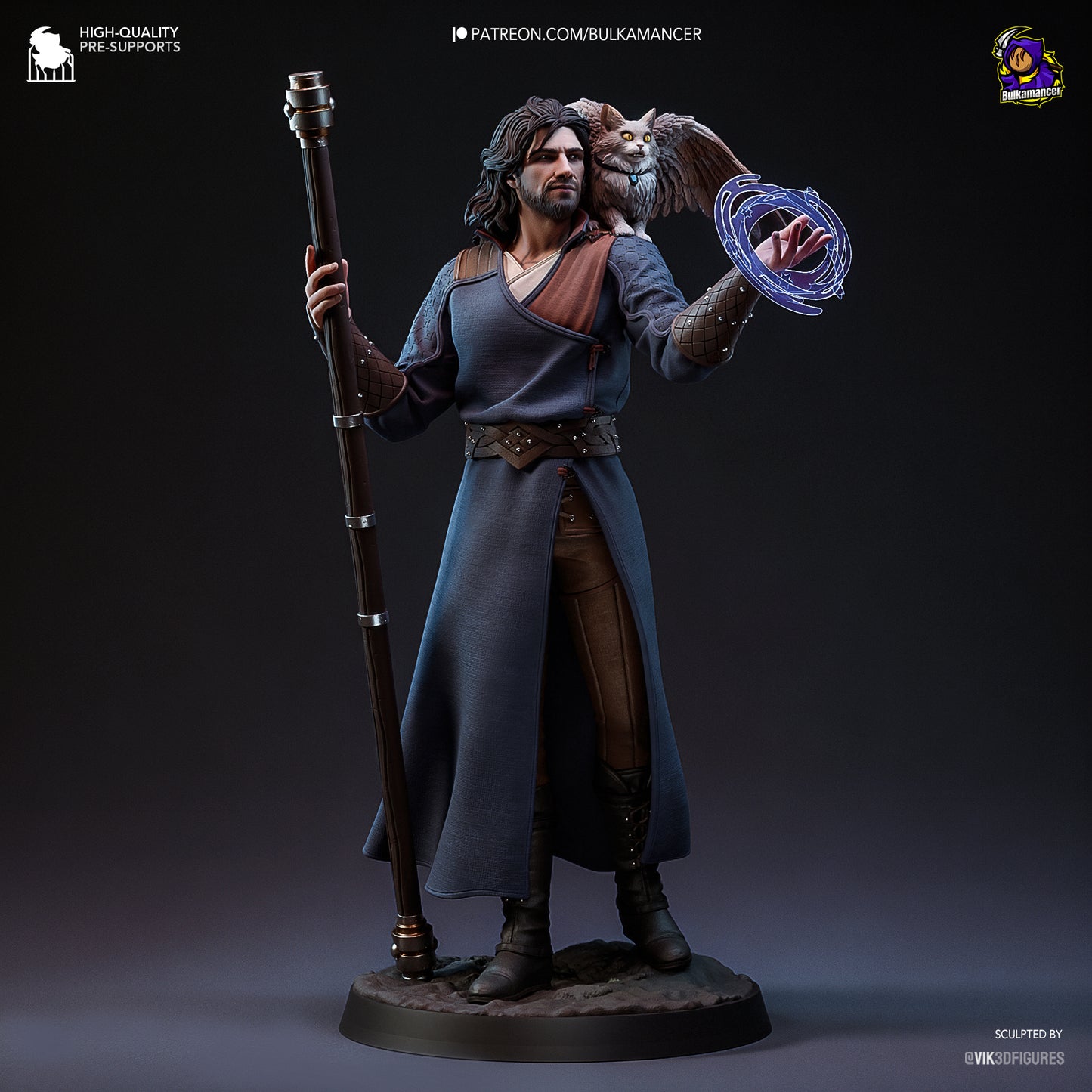 Gale | Baldur's Gate 3 | Handcrafted Figure
