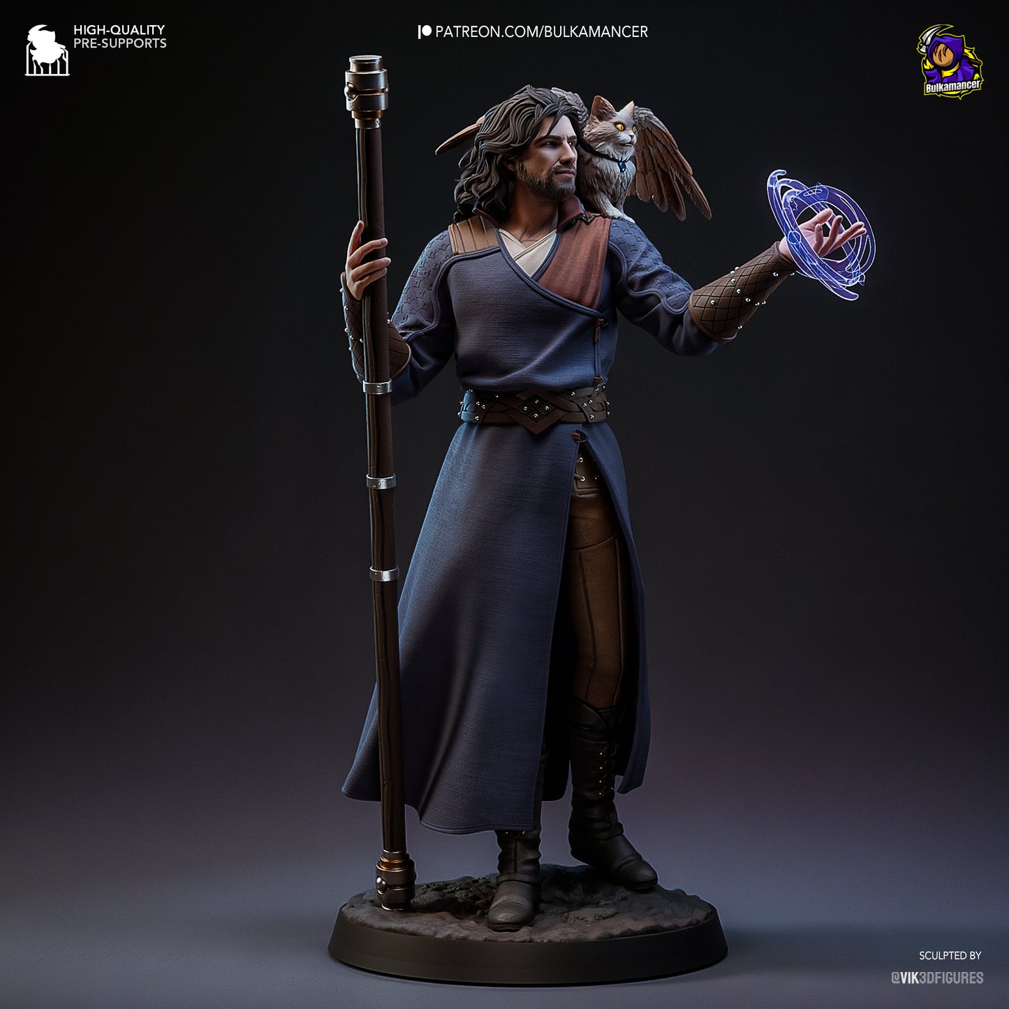 Gale | Baldur's Gate 3 | Handcrafted Figure