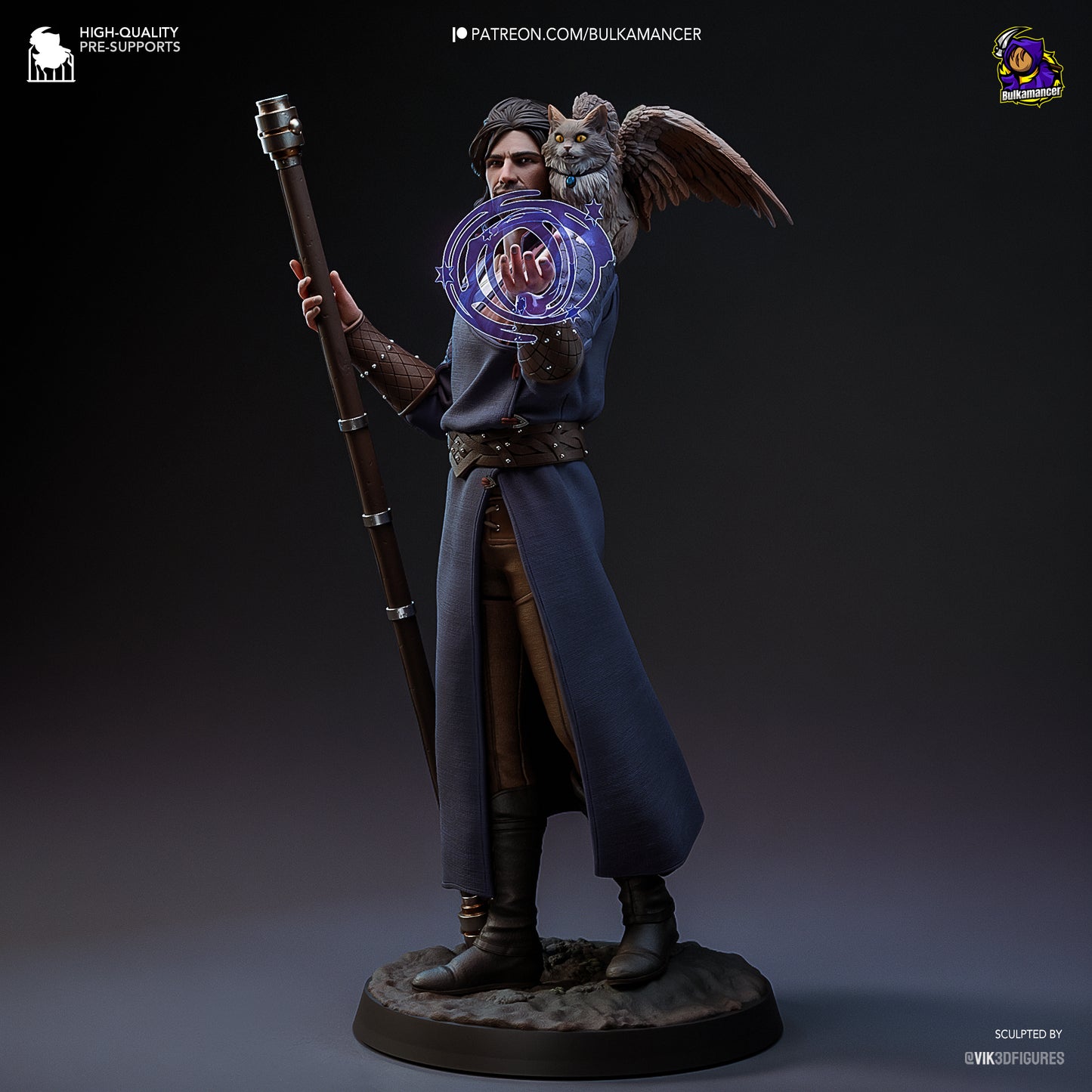 Gale | Baldur's Gate 3 | Handcrafted Figure