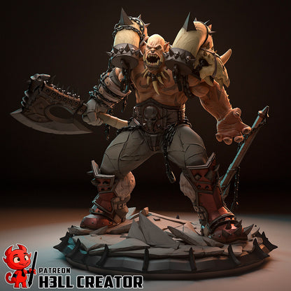 Garrosh | World of Warcraft | Handcrafted Figure