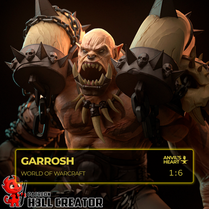 Garrosh | World of Warcraft | Handcrafted Figure