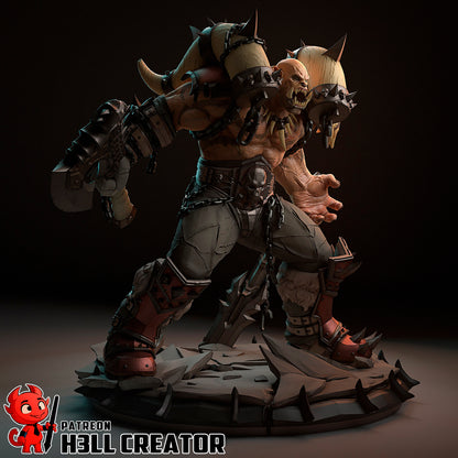 Garrosh | World of Warcraft | Handcrafted Figure