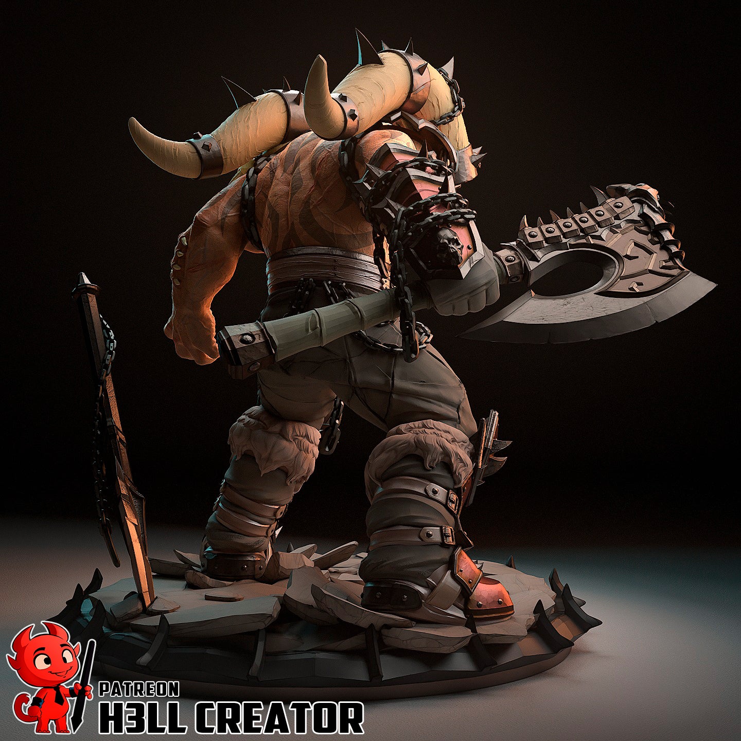 Garrosh | World of Warcraft | Handcrafted Figure