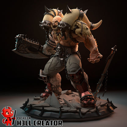 Garrosh | World of Warcraft | Handcrafted Figure