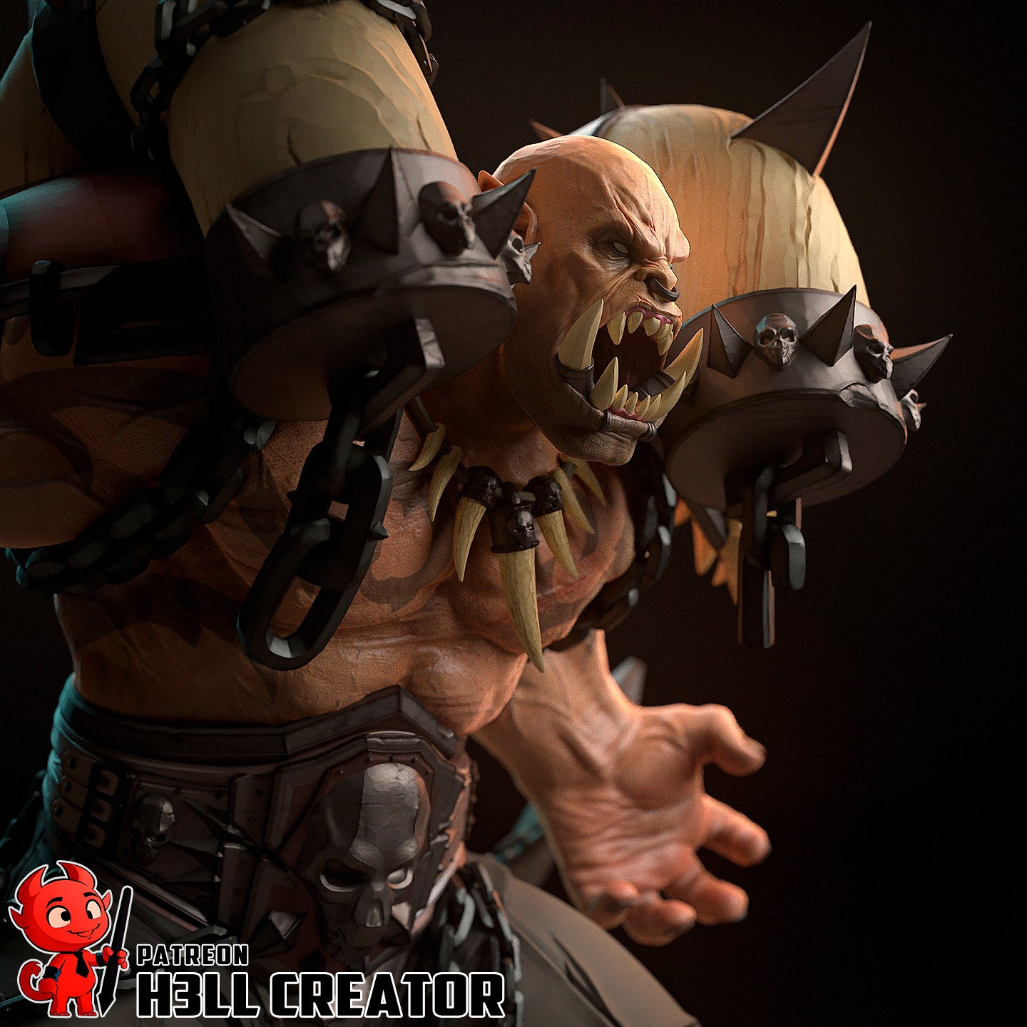 Garrosh | World of Warcraft | Handcrafted Figure