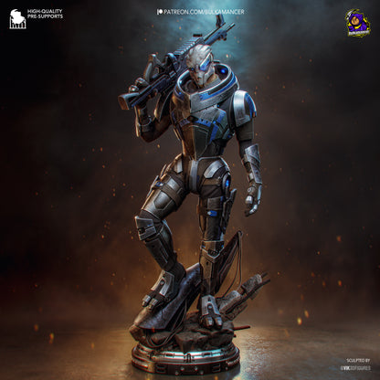 Garrus | Mass Effect | Handcrafted Figure