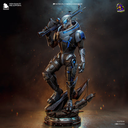 Garrus | Mass Effect | Handcrafted Figure