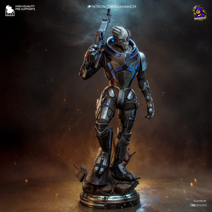 Garrus | Mass Effect | Handcrafted Figure