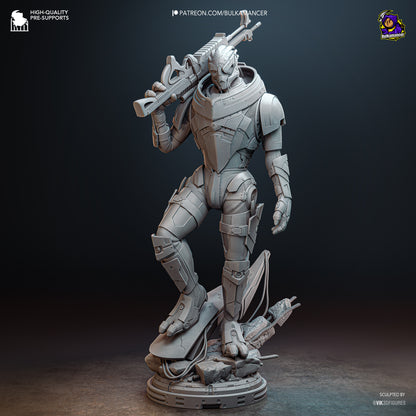 Garrus | Mass Effect | Handcrafted Figure