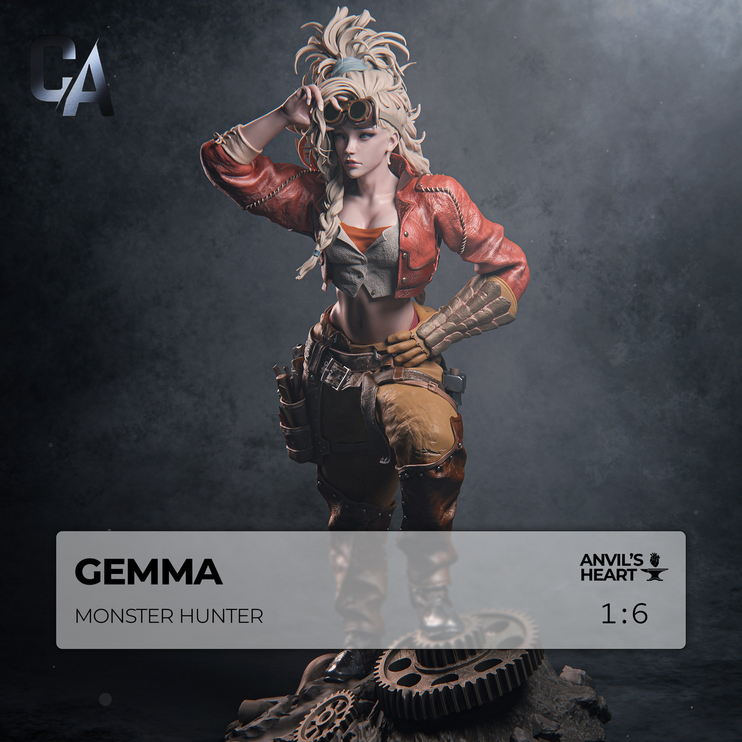 Gemma | Monster Hunter | Handcrafted Figure