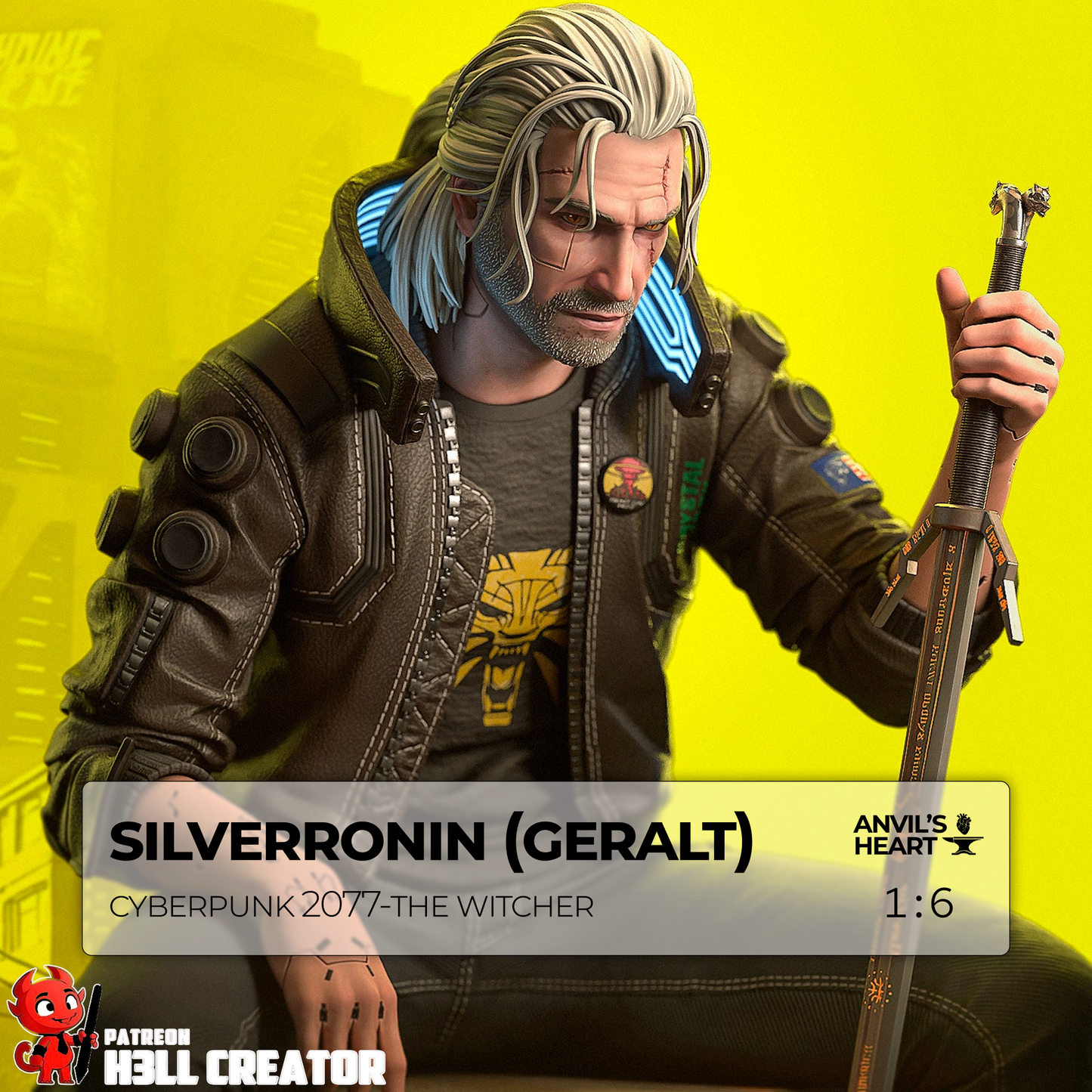 Silverronin | Handcrafted Figure