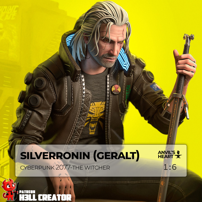 Silverronin | Handcrafted Figure