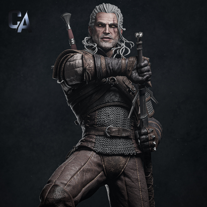 Geralt | The Witcher 3 | Handcrafted Figure