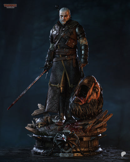 Geralt | The Witcher 3 | Handcrafted Figure