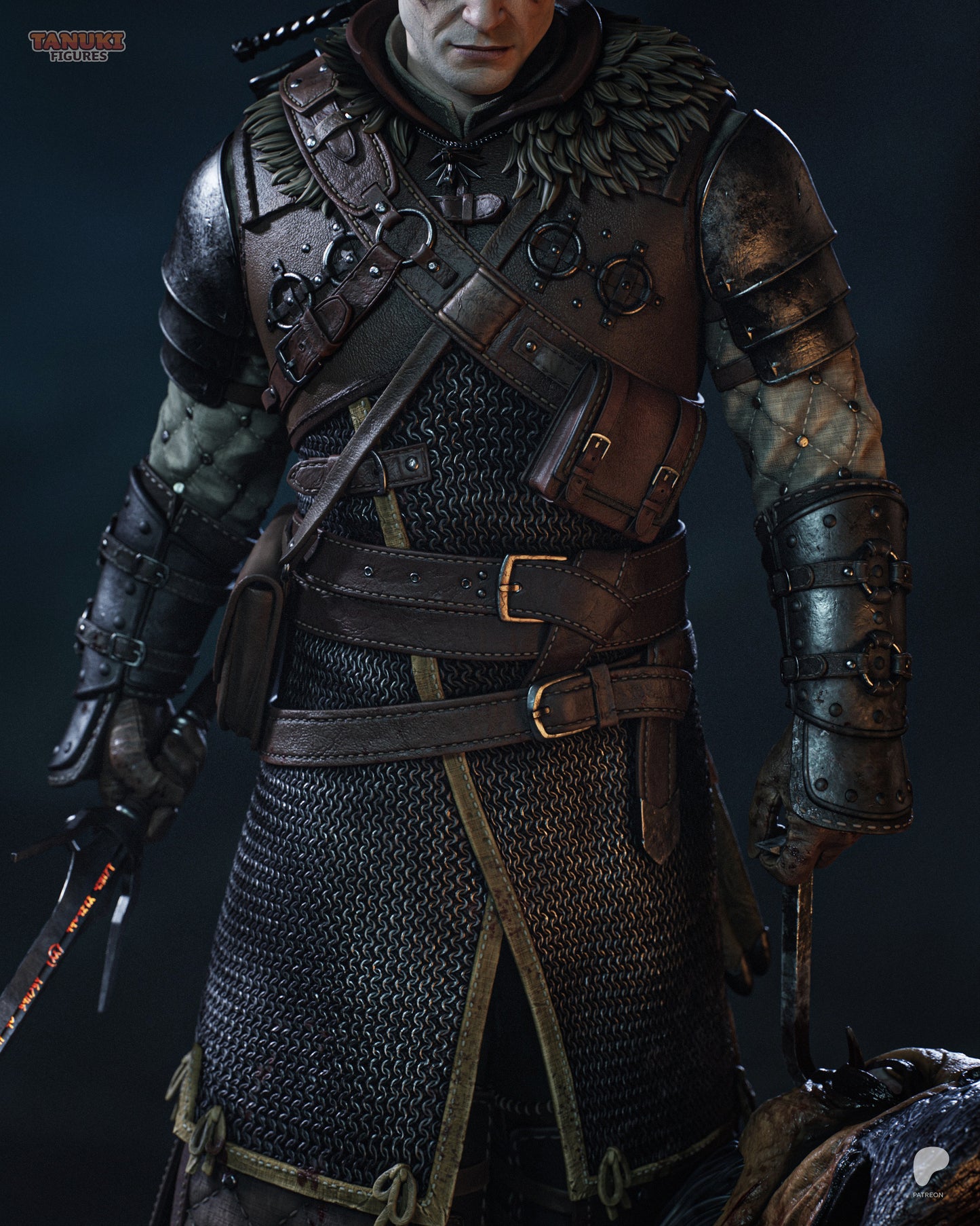 Geralt | The Witcher 3 | Handcrafted Figure