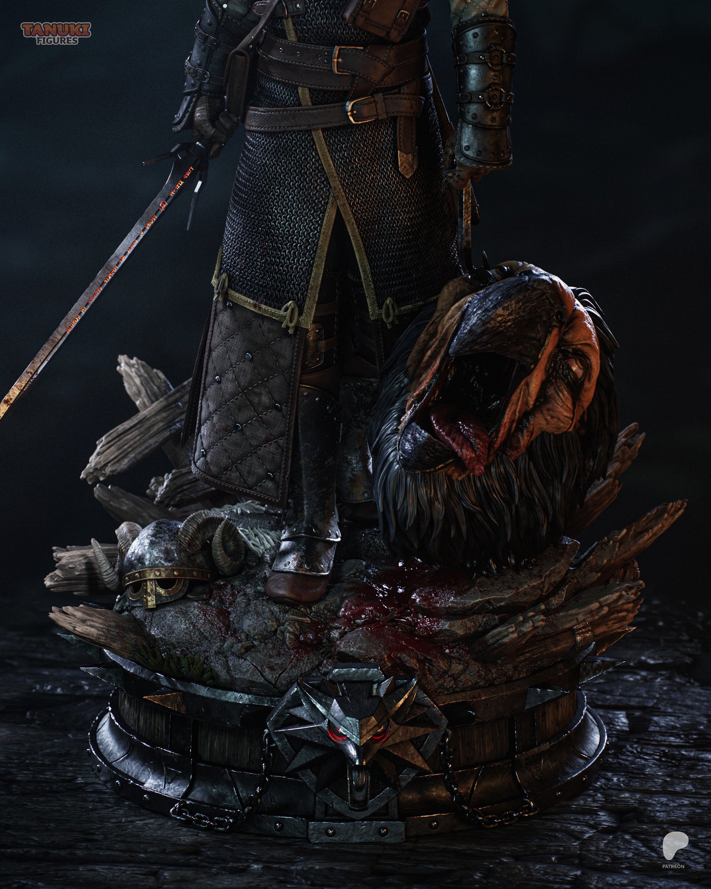 Geralt | The Witcher 3 | Handcrafted Figure