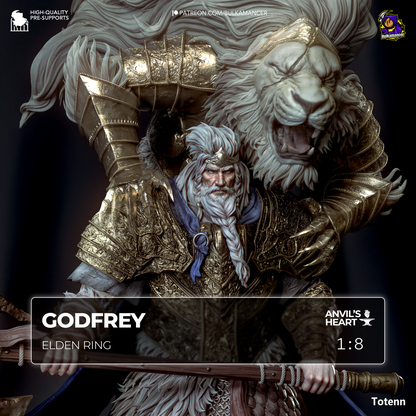 Godfrey | Elden Ring | Handcrafted Figure